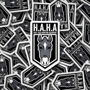 HAHA Donkey Sticker