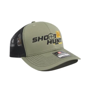 Shoot2Hunt Loden/Black Logo Hat (Richardson 112)